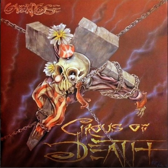 OVERDOSE - Circus of Death (Duplo CD + DVD) - Black Seal prod.